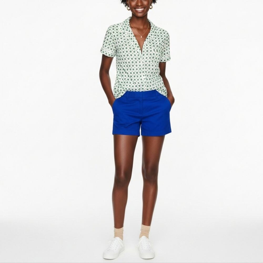 J. Crew Cobalt Blue Broken-in Chino Shorts